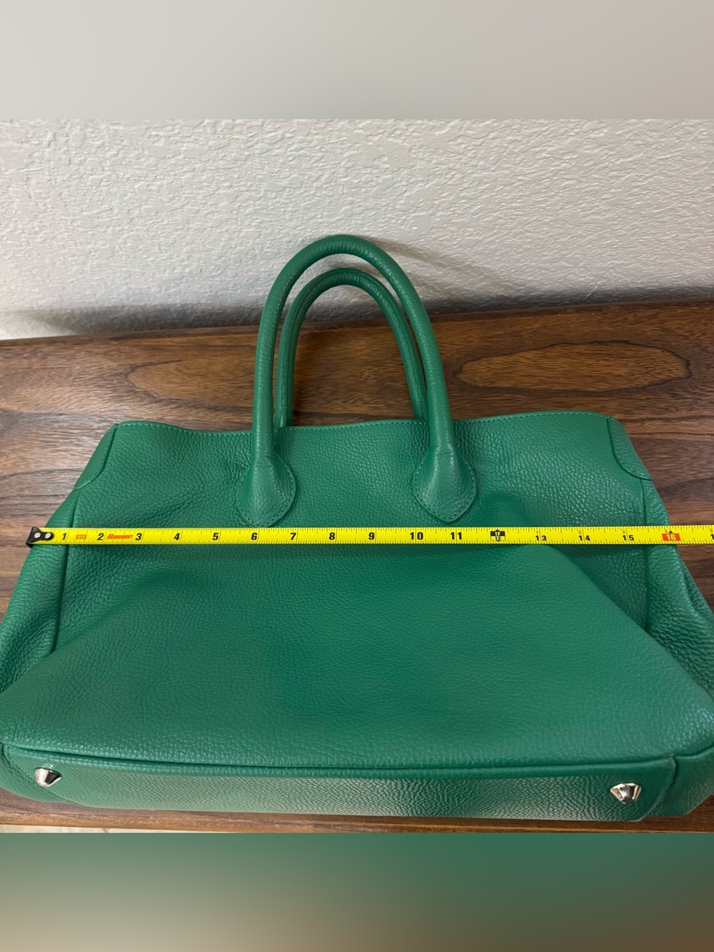 Mark & Graham Elisabetta Slouch Leather Tote Hand Bag - Picture 7 of 8